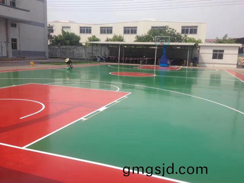 塑膠毬場(chang)材料